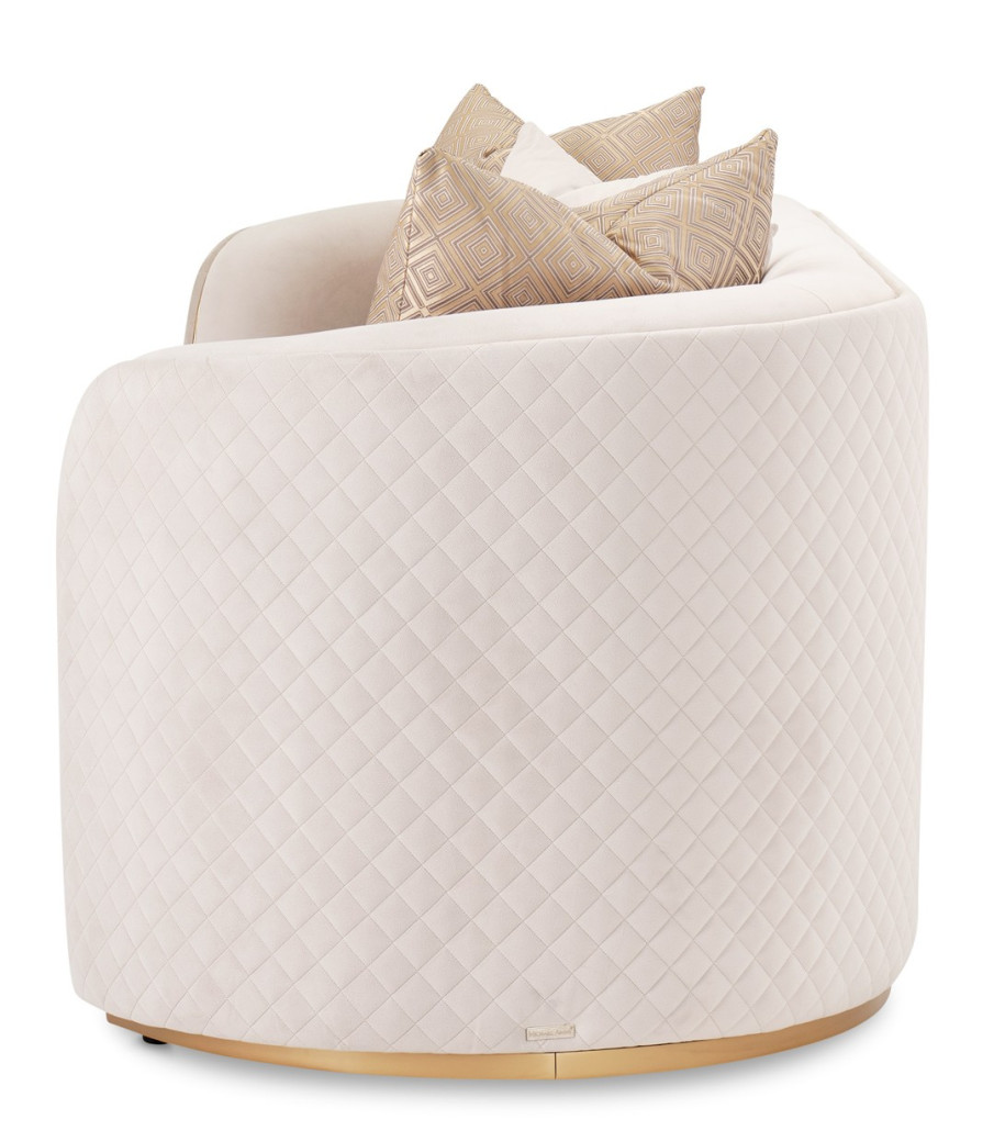 Sofa Beige Gold Ariana Collection by Michael Amini.LFR-ARNA815-BGE-806