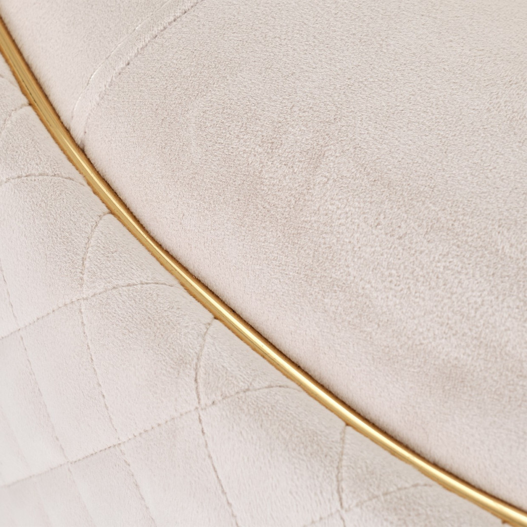 Sofa Beige Gold Ariana Collection by Michael Amini.LFR-ARNA815-BGE-806