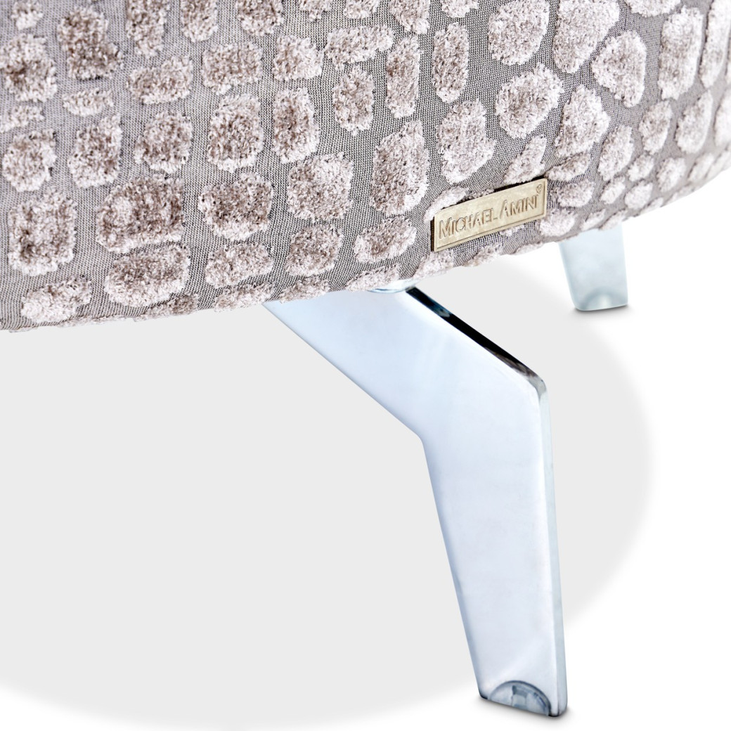 Chair Stone Silver Dion Collection By Michael Amini