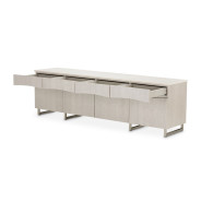 Media Cabinet Greige Marin Collection By Michael Amini .KI-MRIN081-139