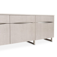 Media Cabinet Greige Marin Collection By Michael Amini .KI-MRIN081-139