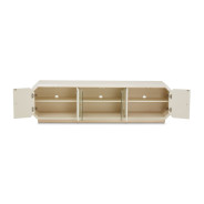 Media Cabinet Medium Champagne Rachelle Collection By Michael Amini