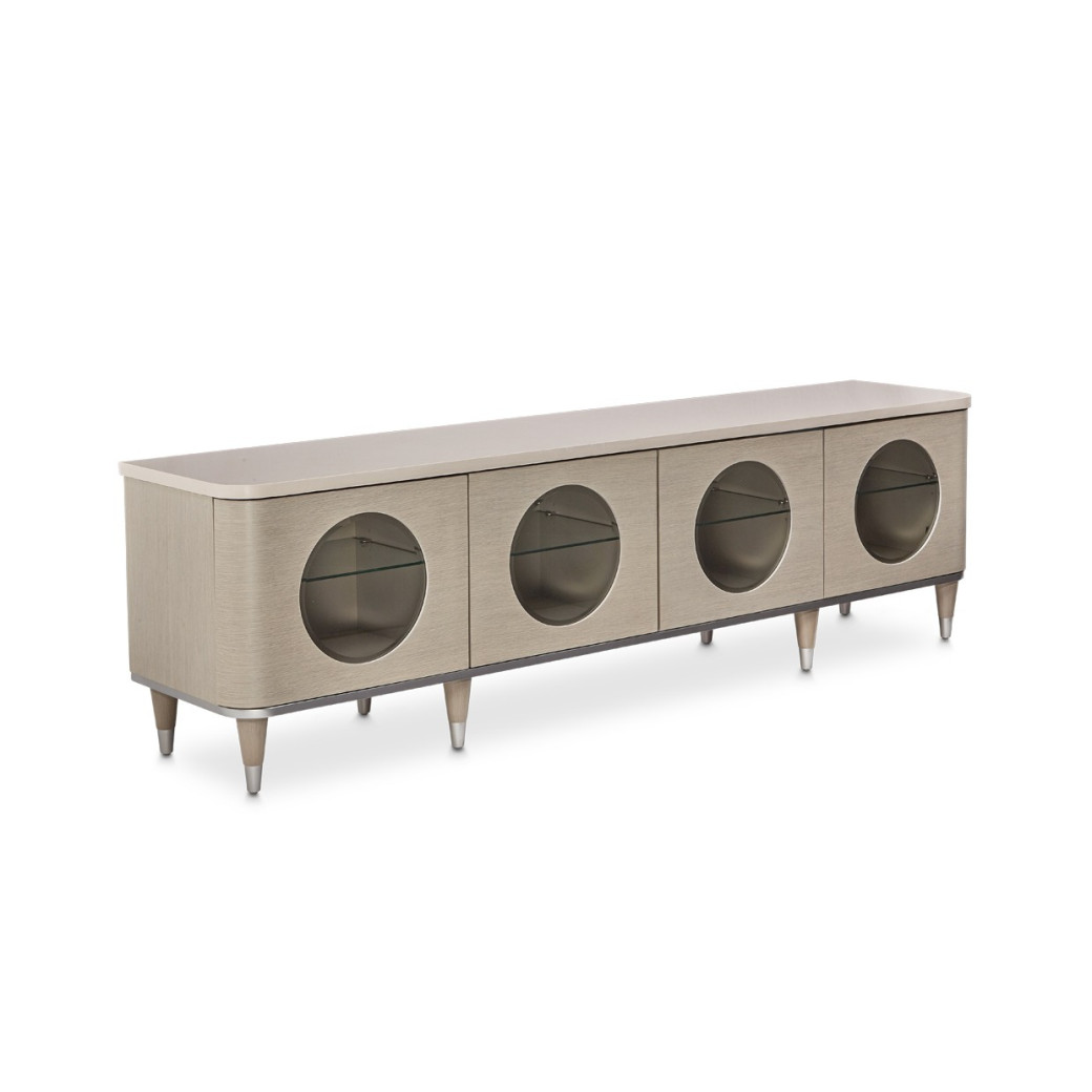 Media Console Eclipse Collection By Michael Amini & Kathy Ireland Home Designs