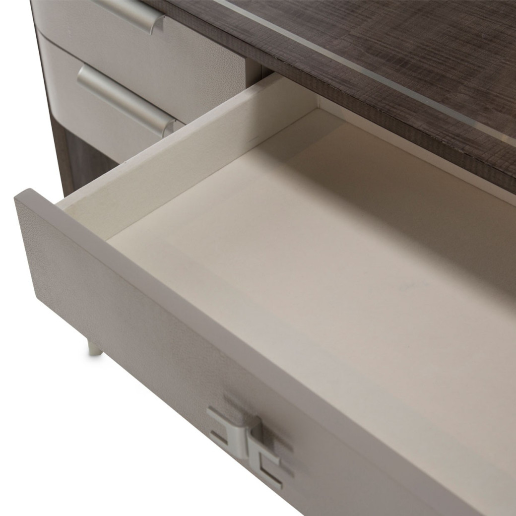 Roxbury Park Vanity/Desk & Mirror (2 Pc) By Michael Amini