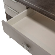 Roxbury Park Vanity/Desk & Mirror (2 Pc) By Michael Amini