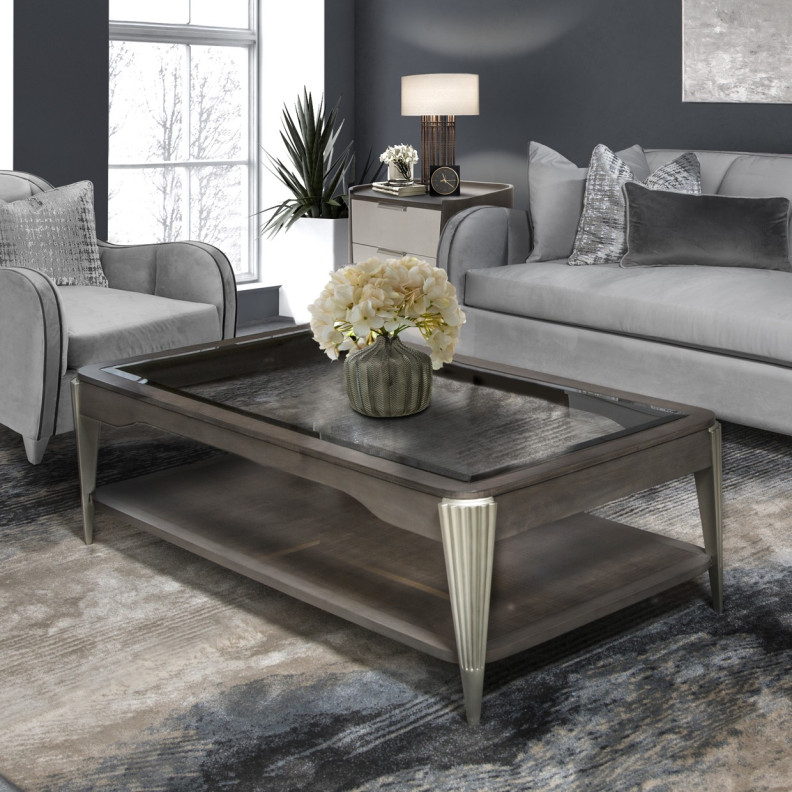 Roxbury Park Cocktail Table By Michael Amini