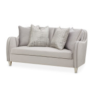 Loveseat Slate Roxbury Collection by Michael Amini N9006825-STEEL-220