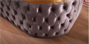 HD 9008 2PC Sofa & Loveseat Art Deco Style By Homey Design