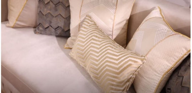 HD 9008 2PC Sofa & Loveseat Art Deco Style By Homey Design