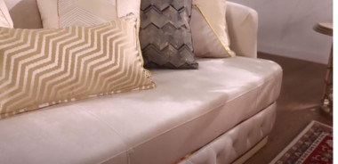 HD 9008 2PC Sofa & Loveseat Art Deco Style By Homey Design