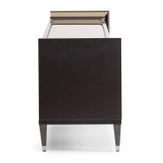 Media Cabinet Glossy Mocha Sand Lousanne Collection By Michael Amini . LFR-LUSN081-414