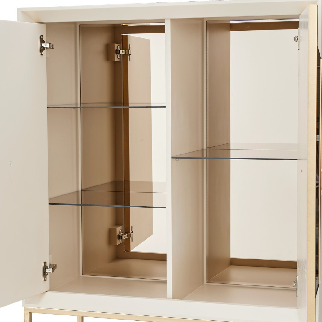 Bar 2pc Glistening Gold Madison Collection By Michael Amini LFR-MDSN500-827