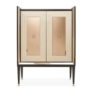 Bar Glossy Mocha Sand Lousanne Collection By Michael Amini. LFR-LUSN500-414