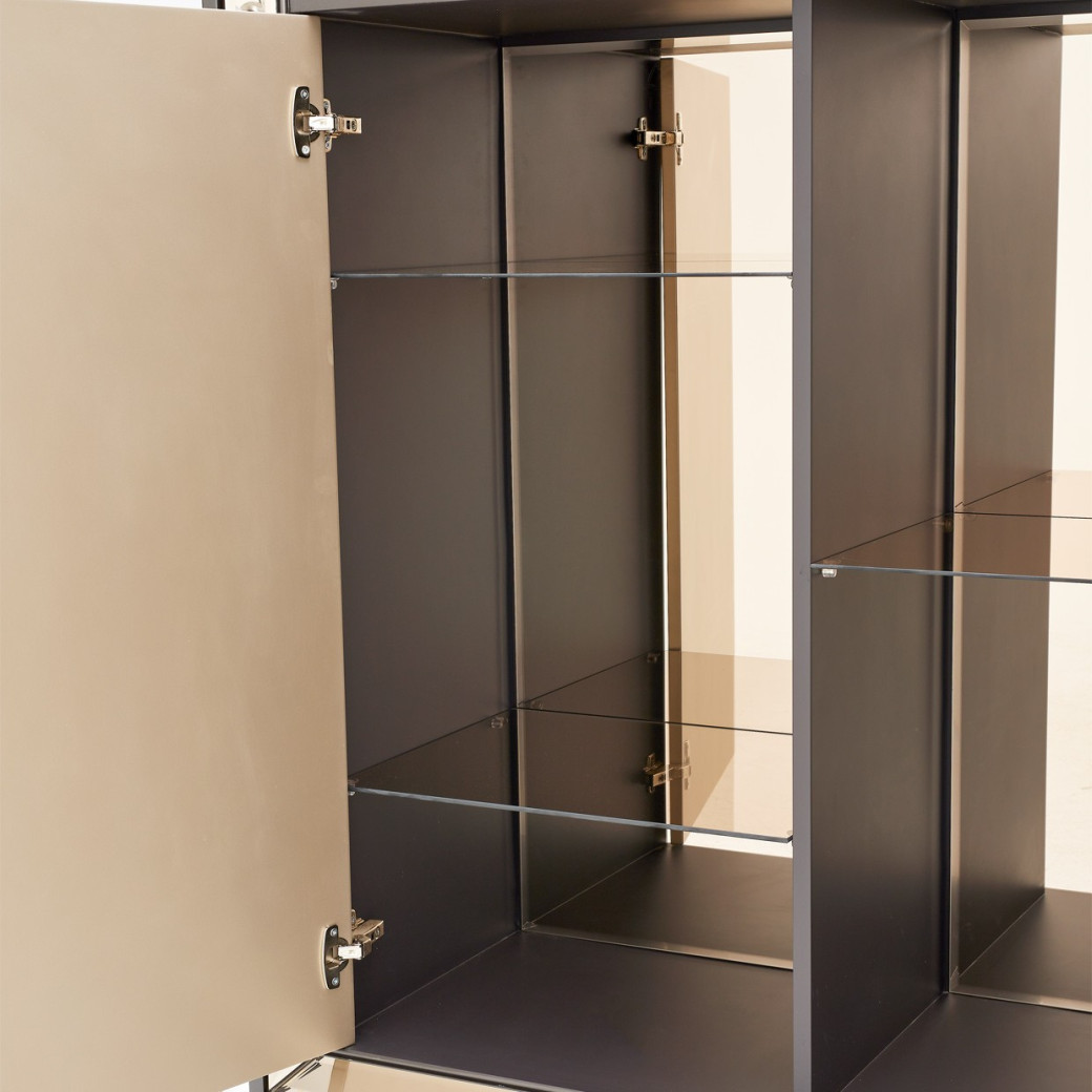 Bar Glossy Mocha Sand Lousanne Collection By Michael Amini. LFR-LUSN500-414