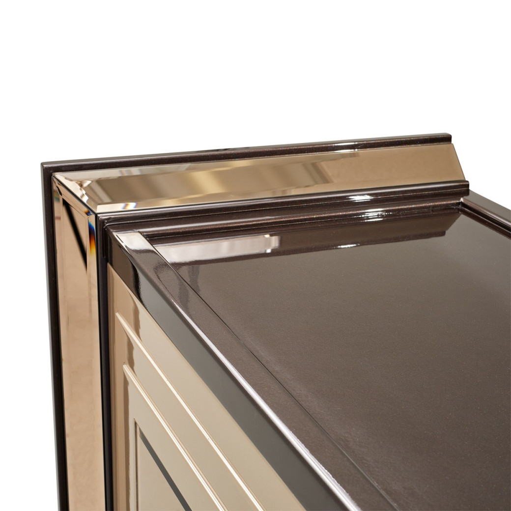 Bar Glossy Mocha Sand Lousanne Collection By Michael Amini. LFR-LUSN500-414