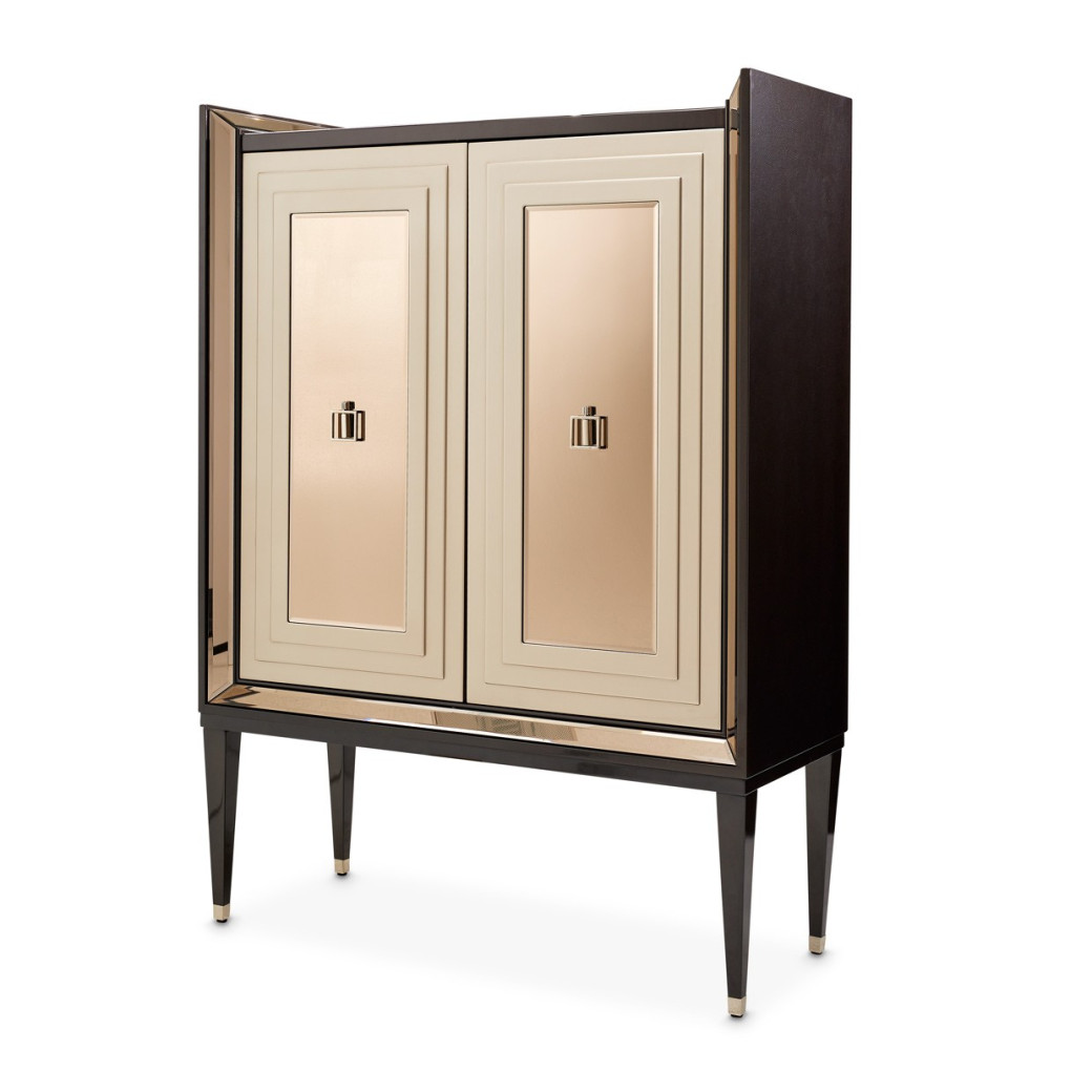 Bar Glossy Mocha Sand Lousanne Collection By Michael Amini. LFR-LUSN500-414
