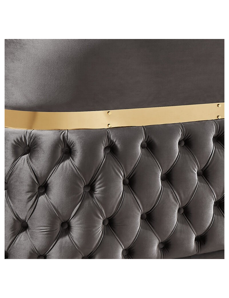 HD 9008 2PC Sofa & Loveseat Art Deco Style By Homey Design