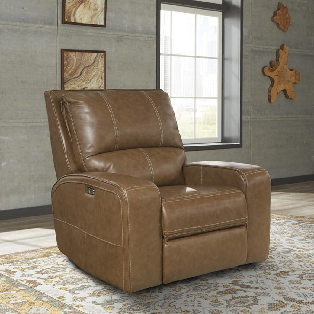 6PC Swift-Bourbon Top Grain Leather Modular By Parker-House Furniture. MSWI-PACKA(H)-BOU