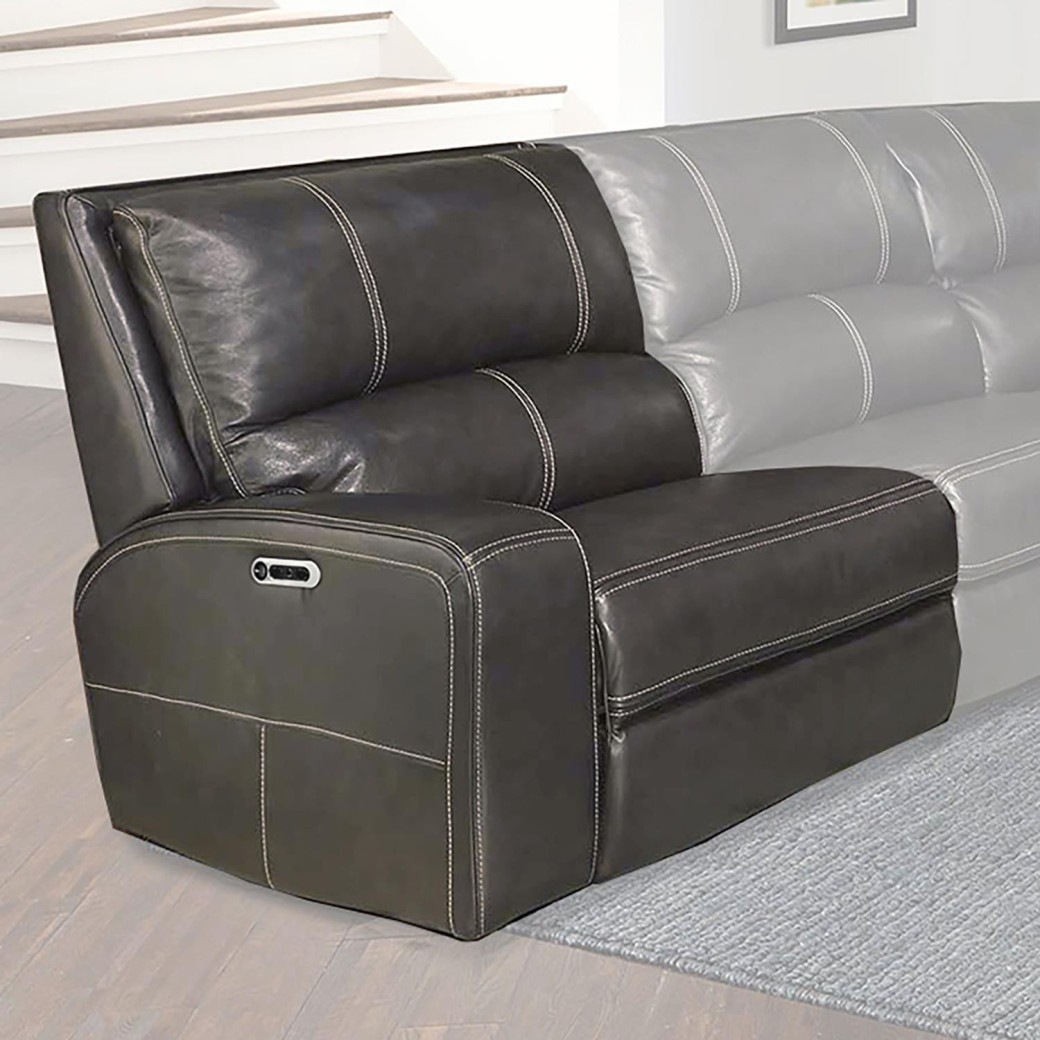 6PC Swift-Twilight Top Grain Leather Modular By Parker-House Furniture. MSWI-PACKA(H)-TWI