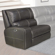 6PC Swift-Twilight Top Grain Leather Modular By Parker-House Furniture. MSWI-PACKA(H)-TWI