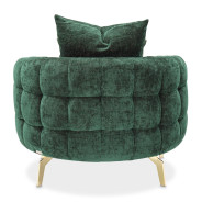 Chair Emerald Gold Celine by Michael Amini LFR-CLNE835-EMD-806