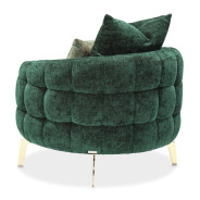 Chair Emerald Gold Celine by Michael Amini LFR-CLNE835-EMD-806