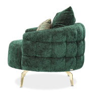 Chair Emerald Gold Celine by Michael Amini LFR-CLNE835-EMD-806