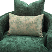 Chair Emerald Gold Celine by Michael Amini LFR-CLNE835-EMD-806