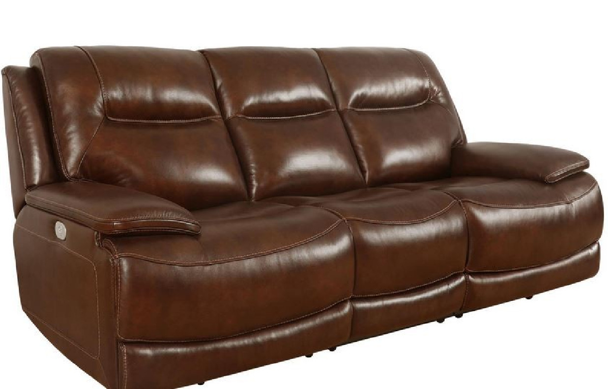 Colossus - Napoli Brown Power Sofa By Parker House
