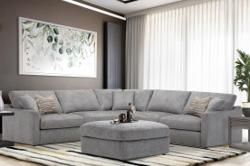 Surrender Burmese Natural 5Pc Sectional By Parker House