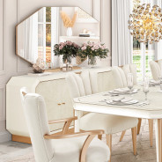 Sideboard Medium Champagne La Rachelle Collection By Michael Amini.9034007-136