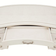 Creamy Pearl Finish Desk London Place Collection By Michael Amini