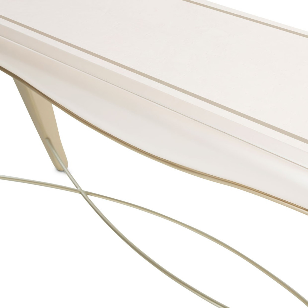 Console Table Creamy Pearl London Place by Michael . NC9004223R-112 Amini
