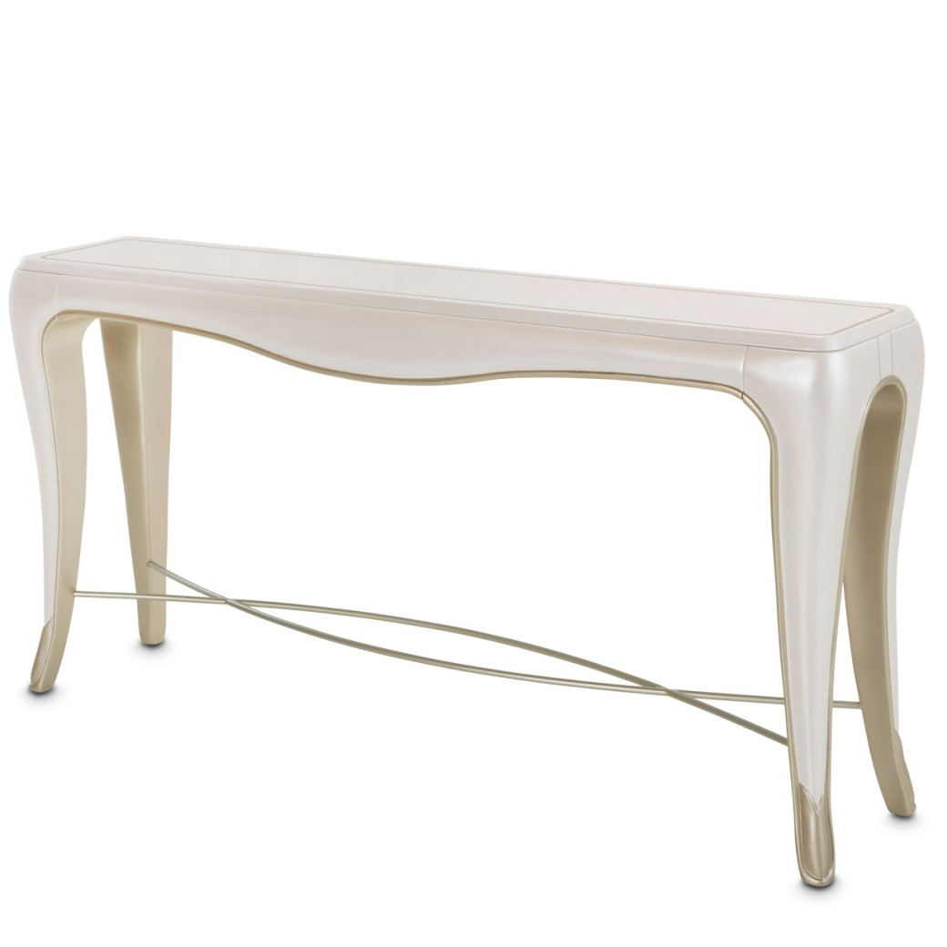 Console Table Creamy Pearl London Place by Michael . NC9004223R-112 Amini
