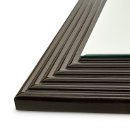 Mirror Glossy Mocha Sand Lousanne Collection By Michael Amini . LFR-LUSN260-414