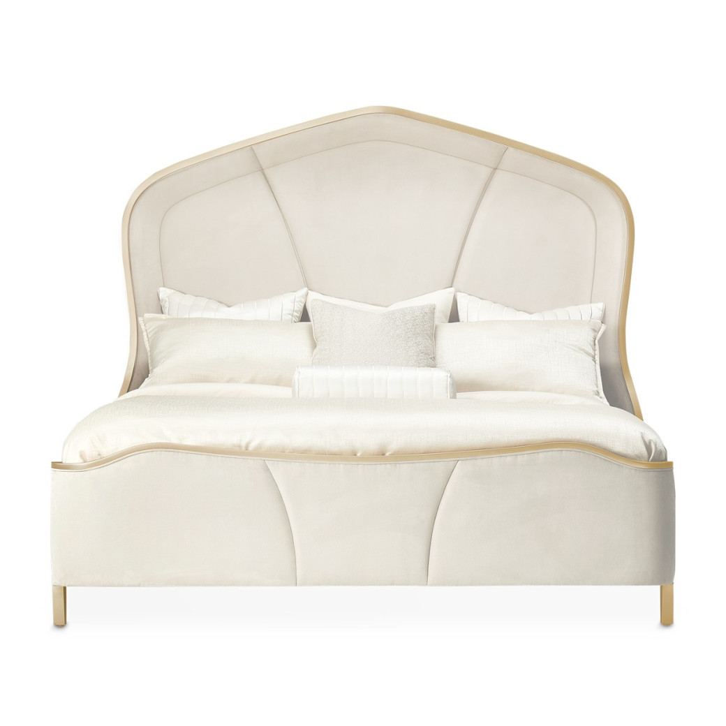 Curved Panel Bed Malibu Crest Collection By Michael Amini