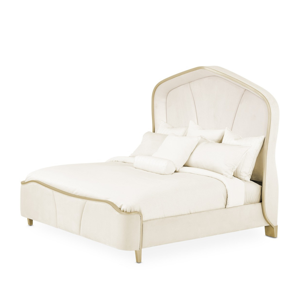 Curved Panel Bed Malibu Crest Collection By Michael Amini