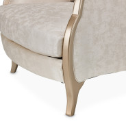 Chair Malibu Crest Chardonnay Finish Collection by Michael Amini. N9007835-CLDWH-822
