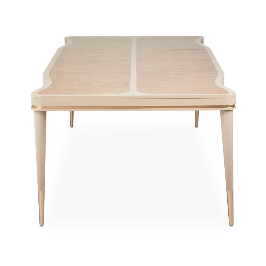 4 Leg Rectangular Dining Table Malibu Crest-V129 Collection By Michael Amini