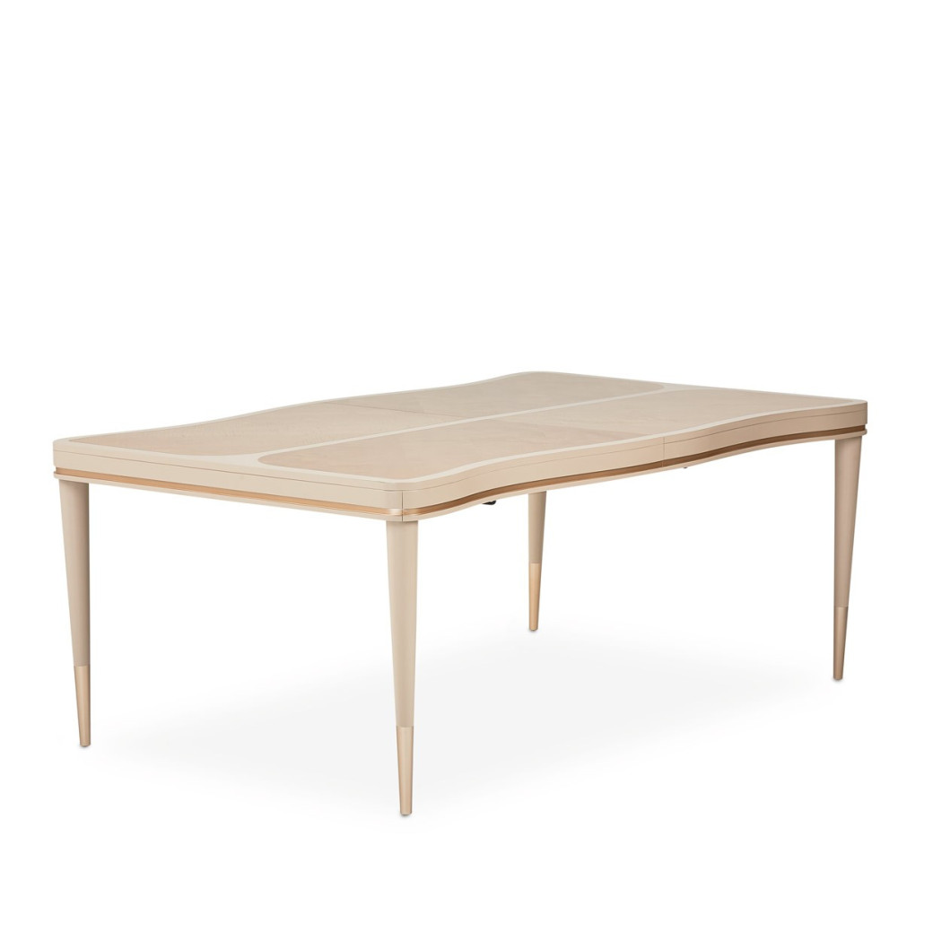 4 Leg Rectangular Dining Table Malibu Crest-V129 Collection By Michael Amini