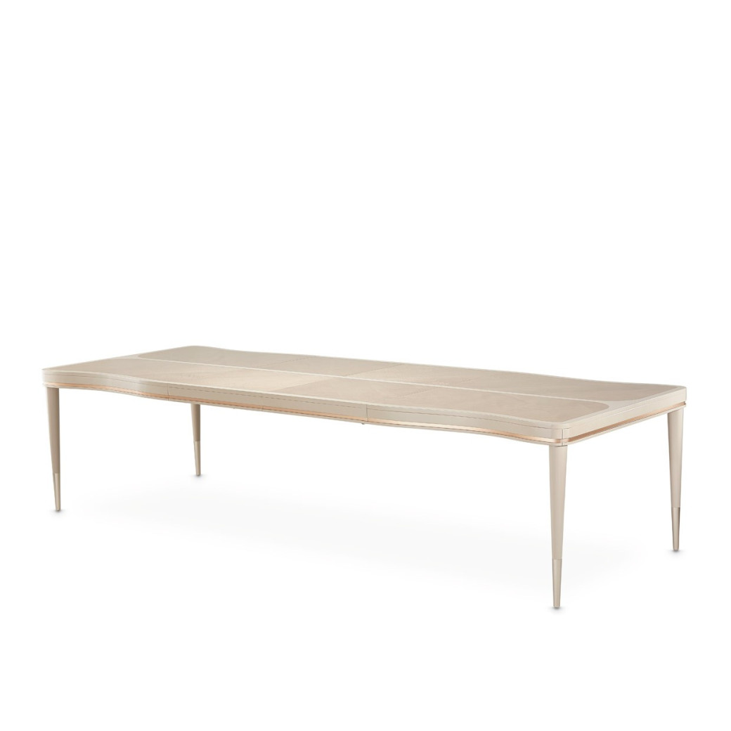 4 Leg Rectangular Dining Table Malibu Crest-V129 Collection By Michael Amini