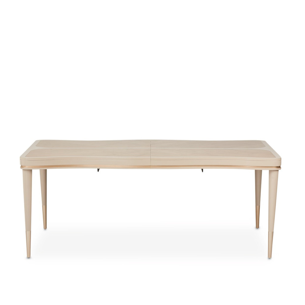 4 Leg Rectangular Dining Table Malibu Crest-V129 Collection By Michael Amini