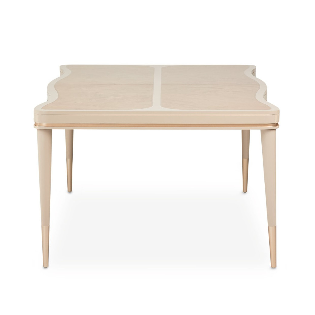 4 Leg Rectangular Dining Table Malibu Crest-V129 Collection By Michael Amini