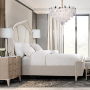 Curved Panel Bed Malibu Crest Collection By Michael Amini
