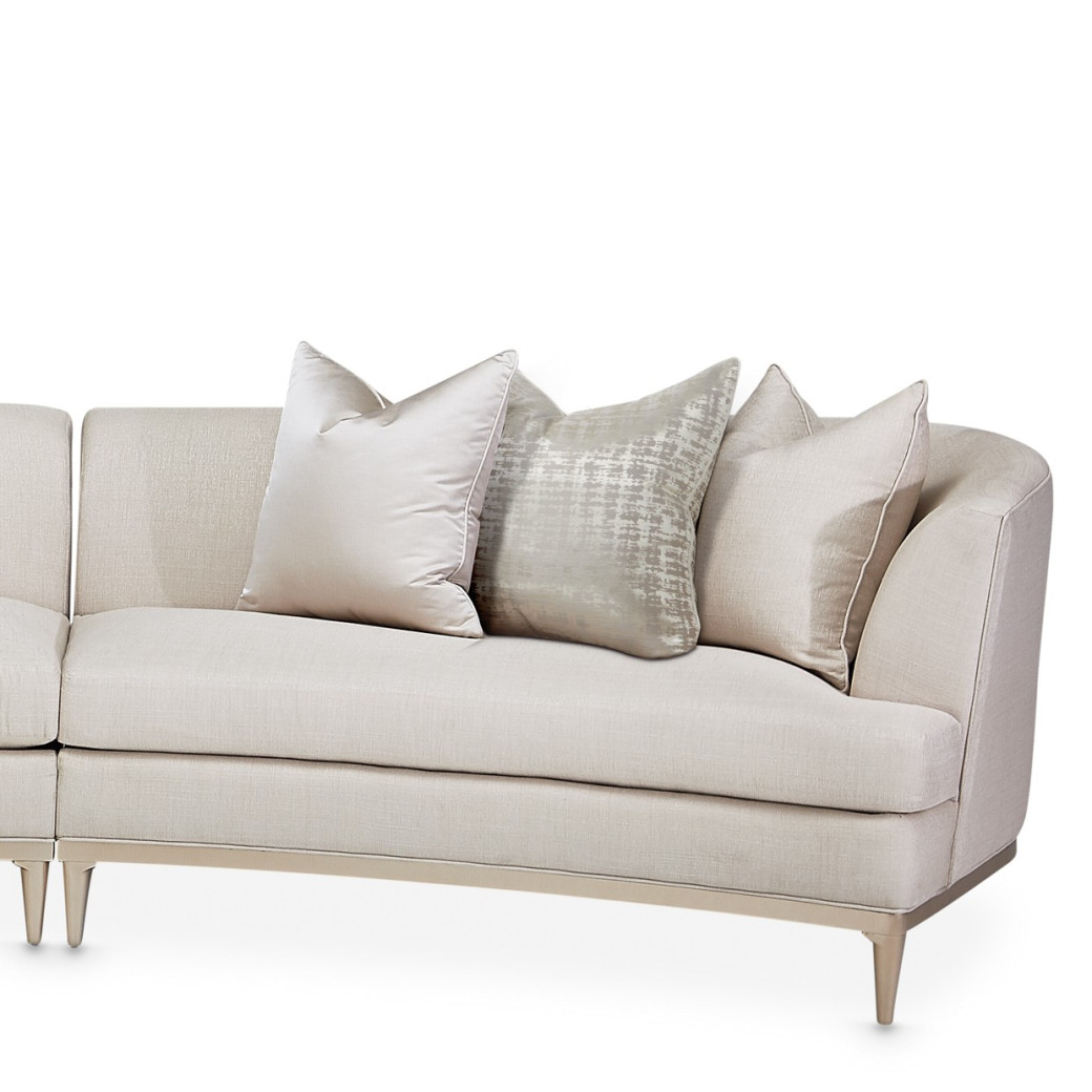 Michael Amini Malibu Crest 3-Piece Sectional Sofa