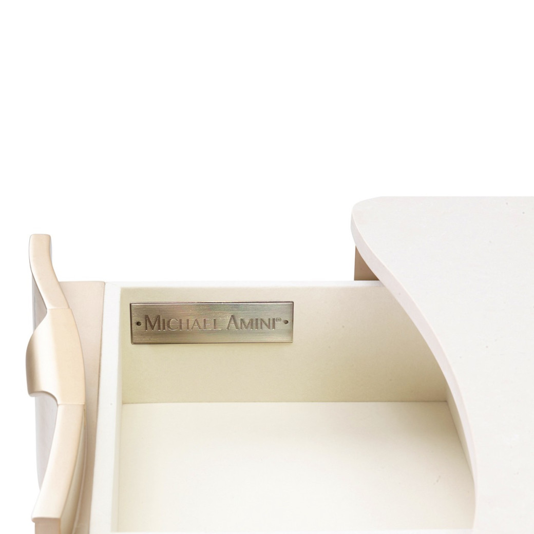 Accent Cabinet-Night Stand Malibu Crest Chardonnay Finish Collection by Michael Amini. 9007040-131