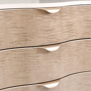 Accent Cabinet-Night Stand Malibu Crest Chardonnay Finish Collection by Michael Amini. 9007040-131