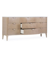 Storage Console- Dresser Malibu Crest Collection By Michael Amini