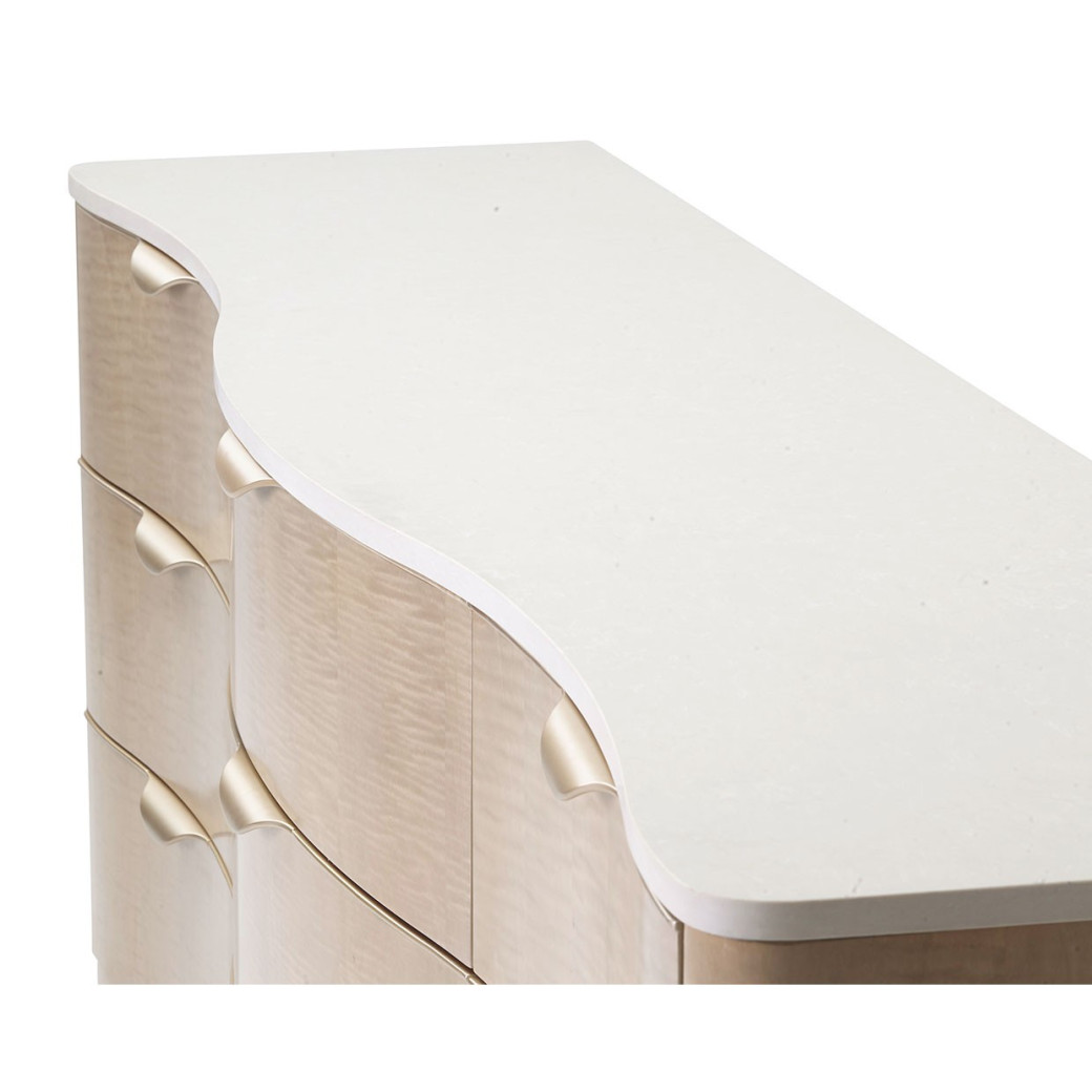 Storage Console- Dresser Malibu Crest Collection By Michael Amini
