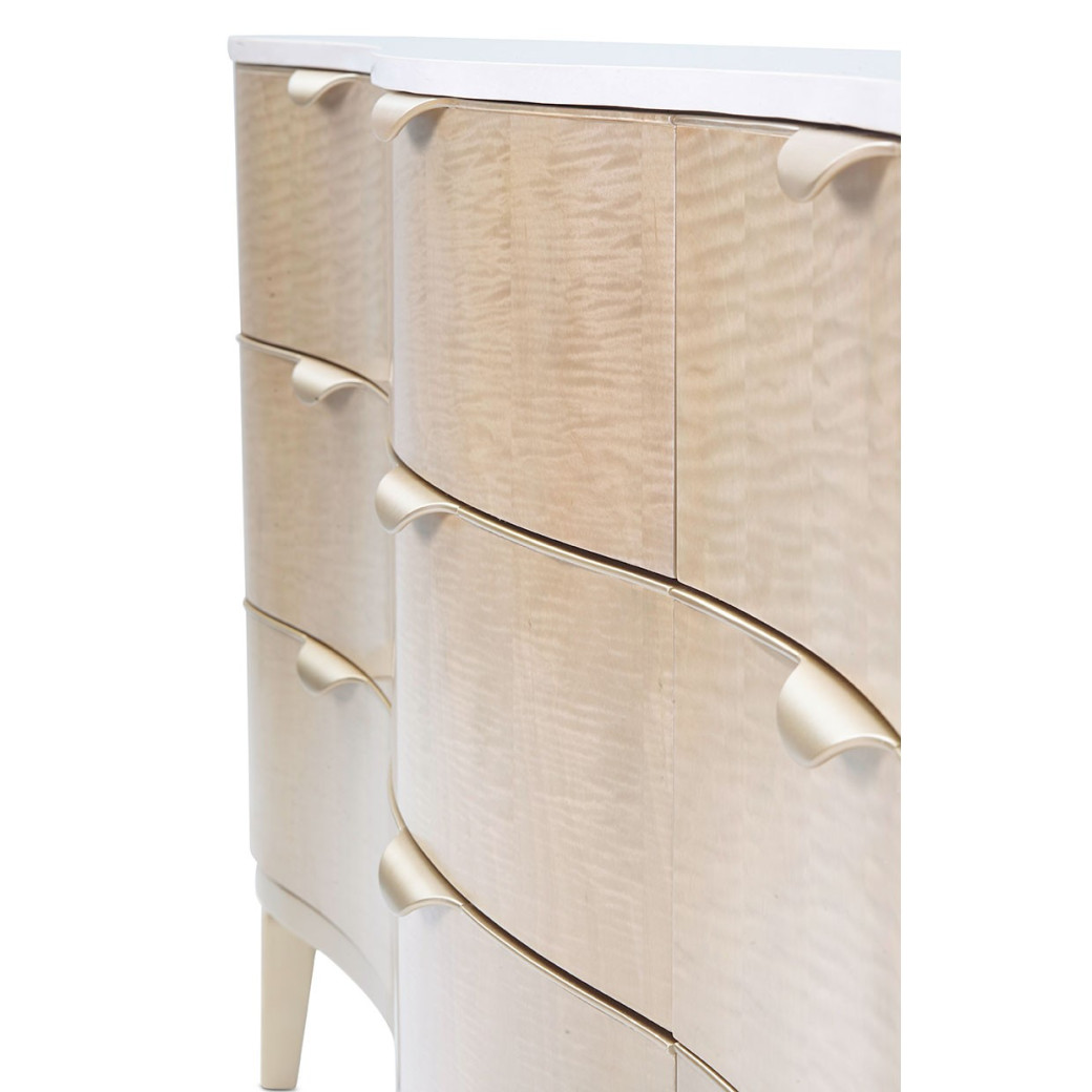 Storage Console- Dresser Malibu Crest Collection By Michael Amini